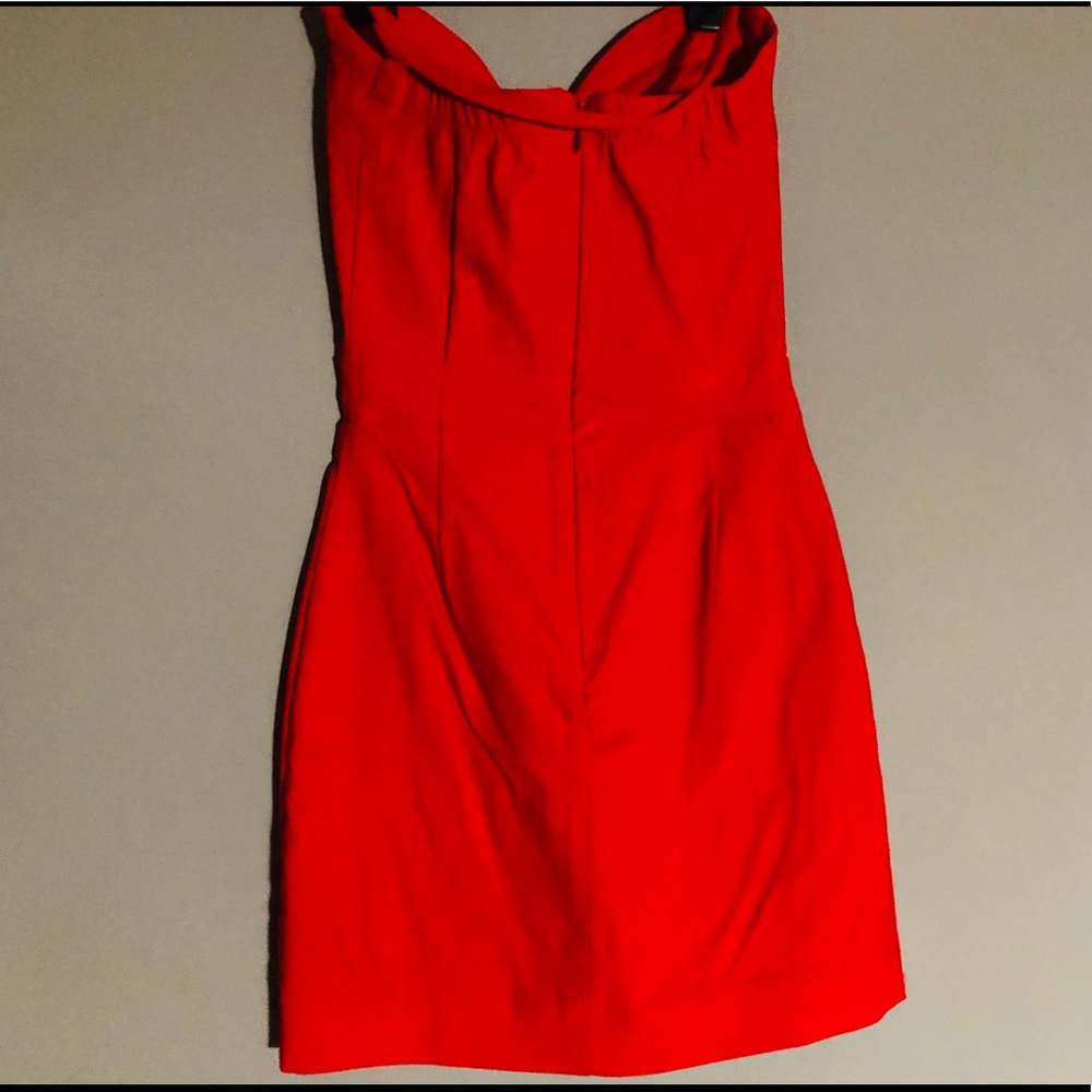 Red Mini Dress - Picture 2 of 4